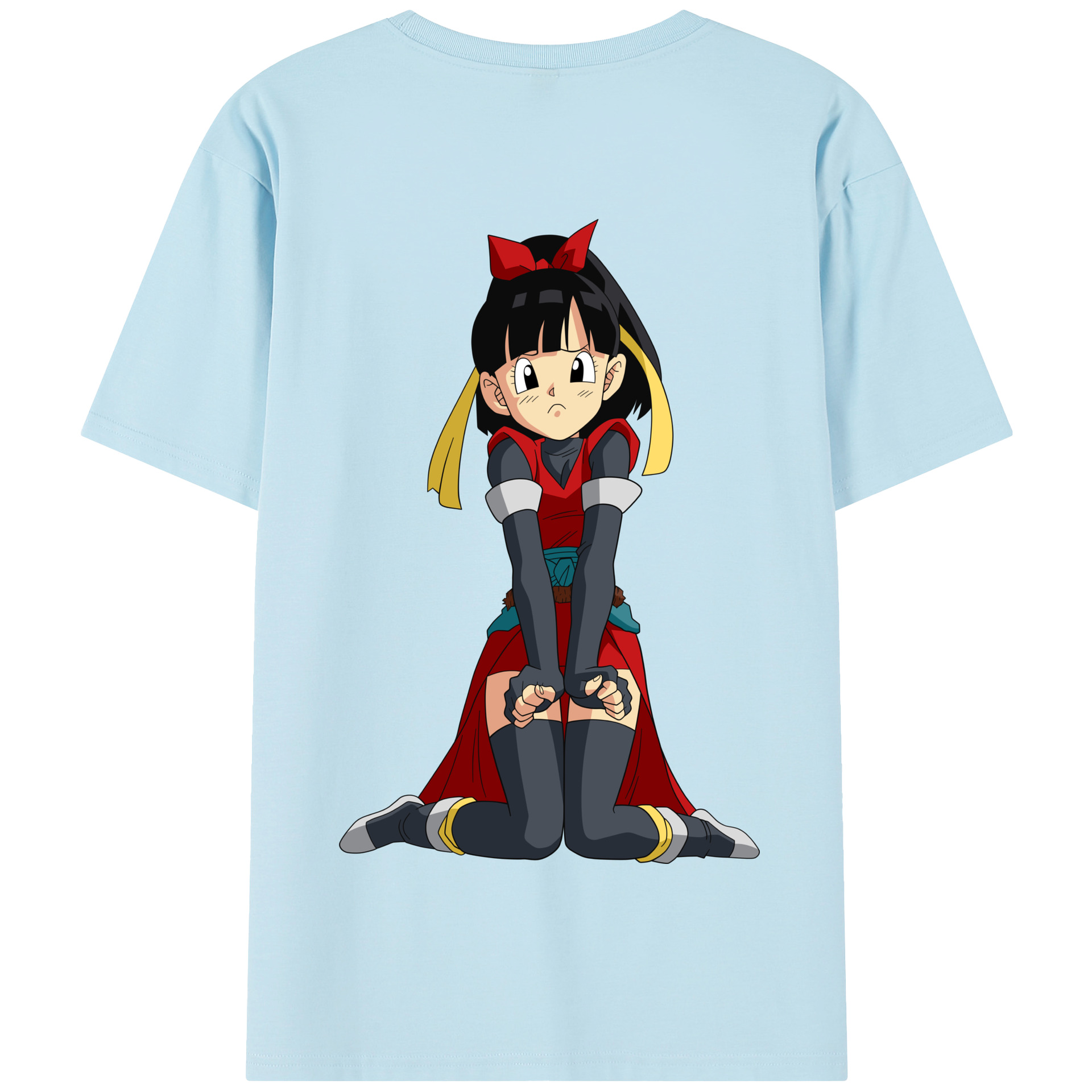 （画像用） ドラゴンボール パン DRAGON BALL Pan 綿100％半袖Tシャツ（背面プリント）